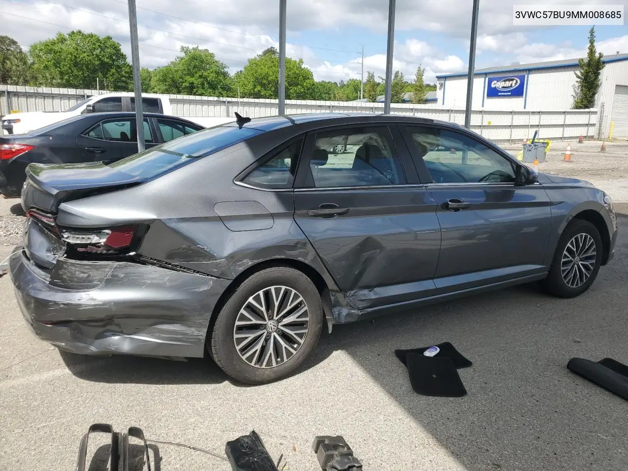 2021 Volkswagen Jetta S VIN: 3VWC57BU9MM008685 Lot: 52121085