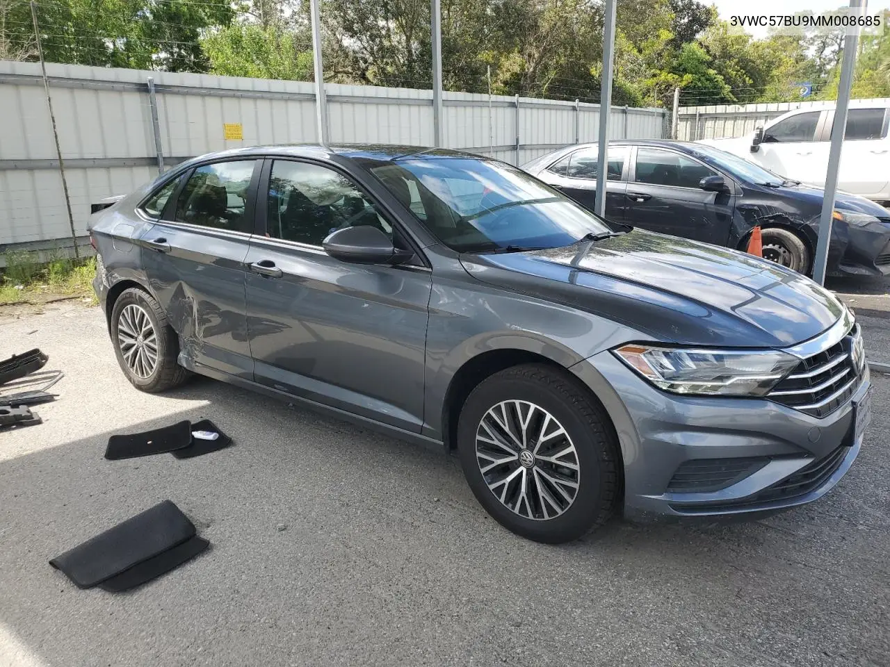 2021 Volkswagen Jetta S VIN: 3VWC57BU9MM008685 Lot: 52121085