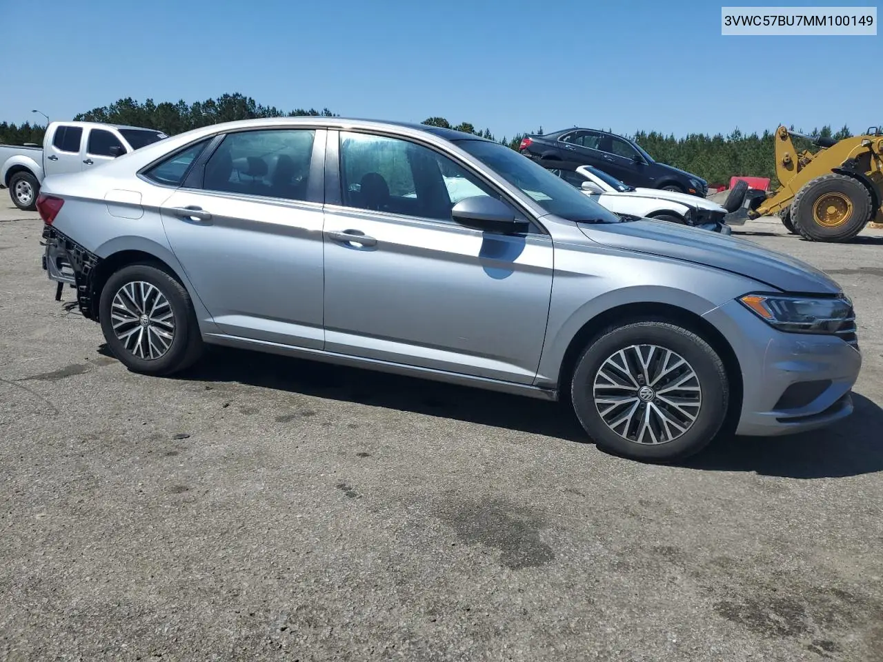 2021 Volkswagen Jetta S VIN: 3VWC57BU7MM100149 Lot: 52560645