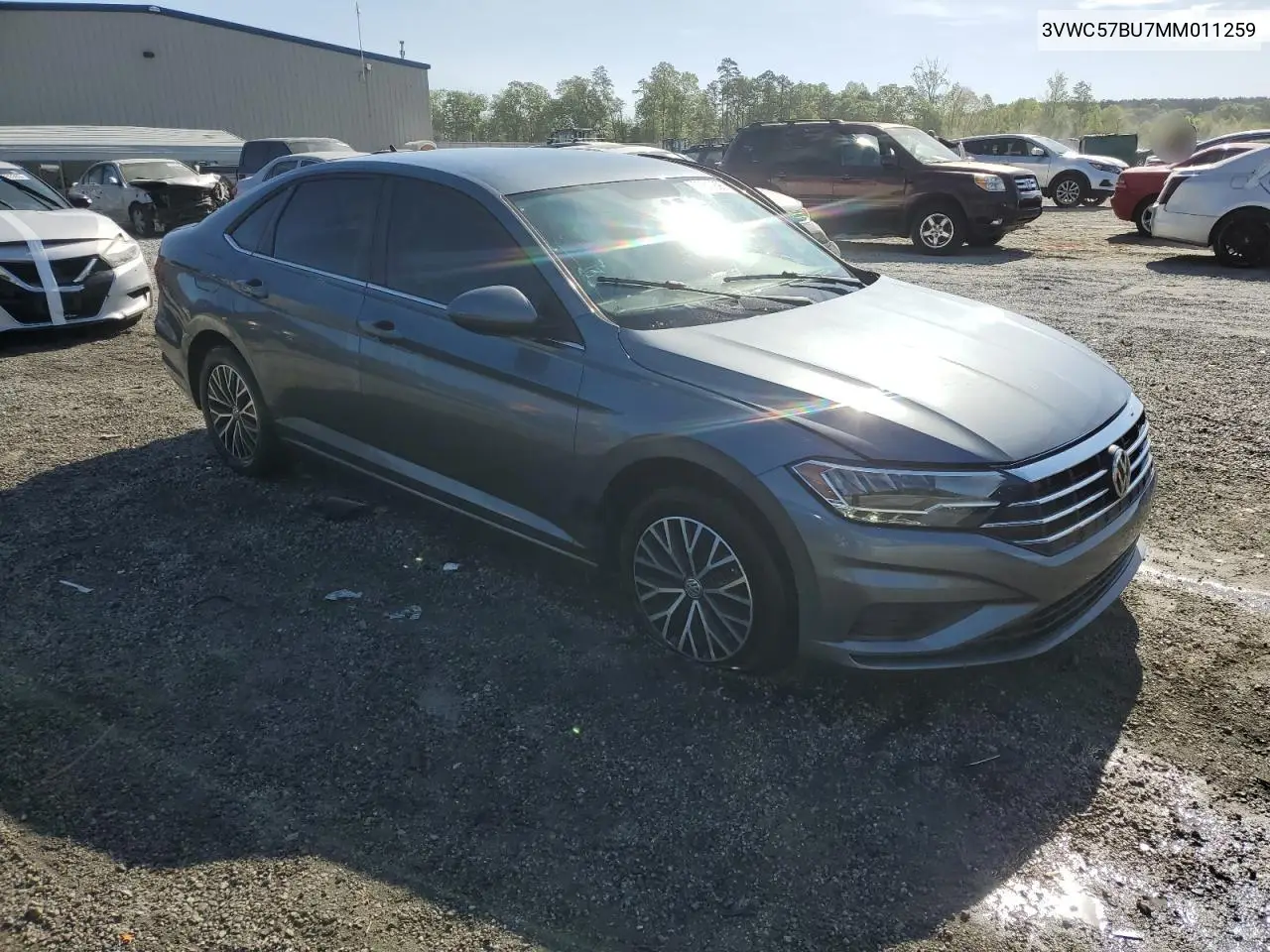 2021 Volkswagen Jetta S VIN: 3VWC57BU7MM011259 Lot: 53643895