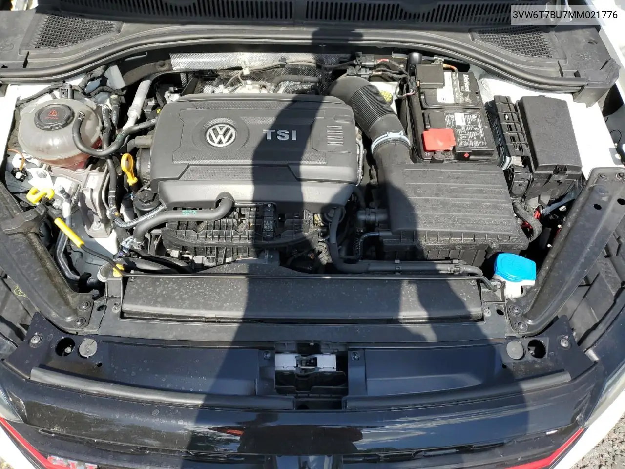 2021 Volkswagen Jetta Gli VIN: 3VW6T7BU7MM021776 Lot: 55020415