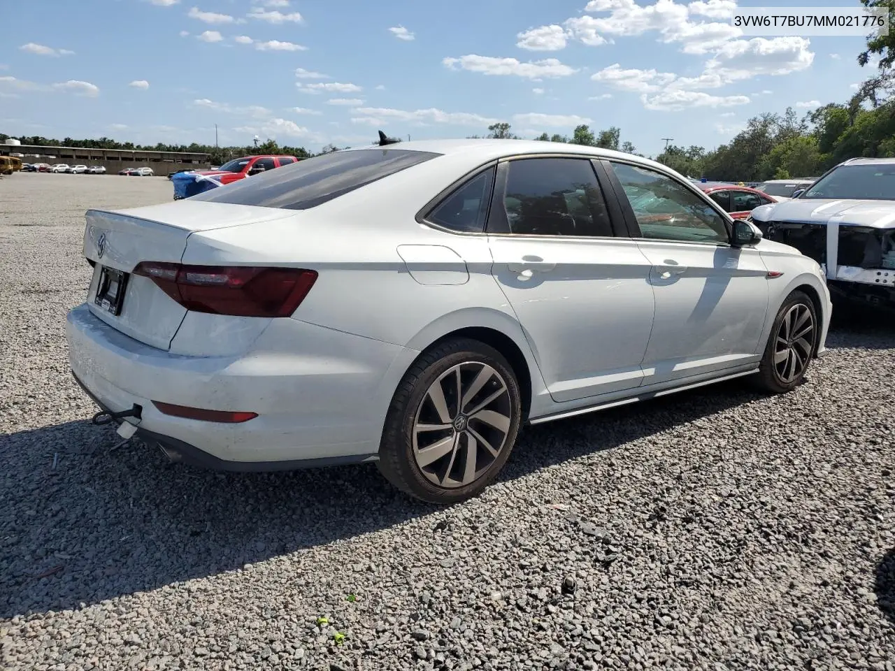 2021 Volkswagen Jetta Gli VIN: 3VW6T7BU7MM021776 Lot: 55020415