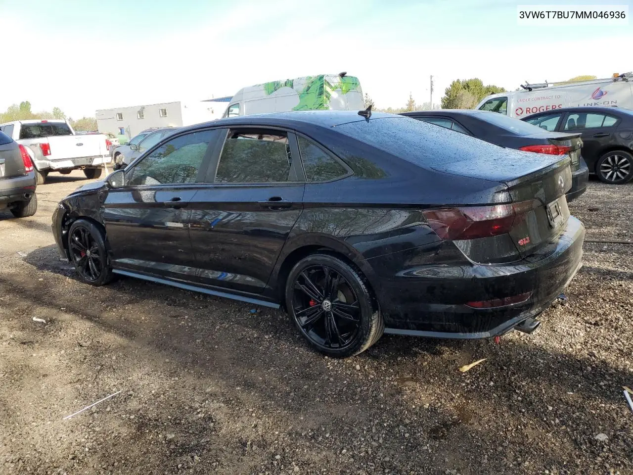 2021 Volkswagen Jetta Gli VIN: 3VW6T7BU7MM046936 Lot: 55046575