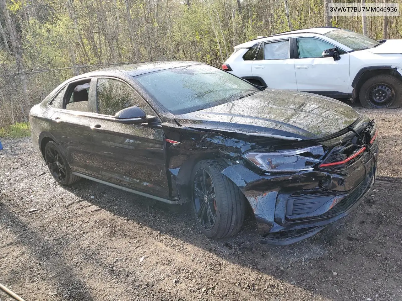 2021 Volkswagen Jetta Gli VIN: 3VW6T7BU7MM046936 Lot: 55046575