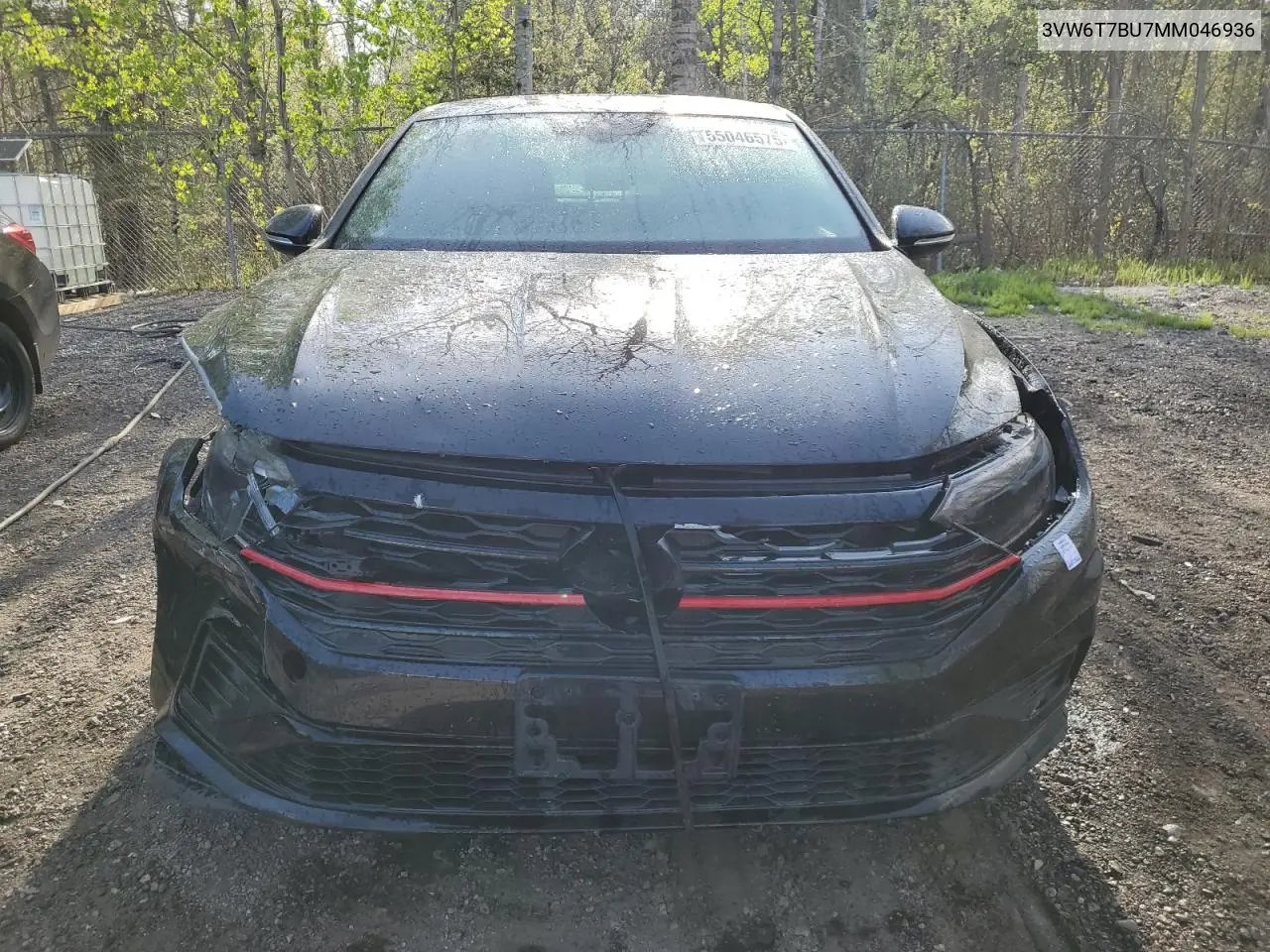 2021 Volkswagen Jetta Gli VIN: 3VW6T7BU7MM046936 Lot: 55046575