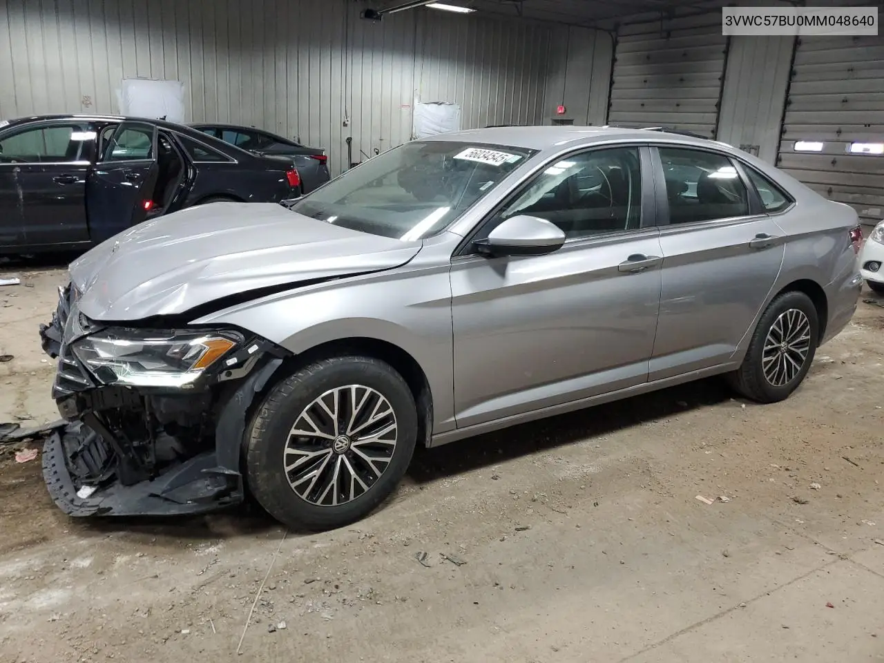 2021 Volkswagen Jetta S VIN: 3VWC57BU0MM048640 Lot: 56034545