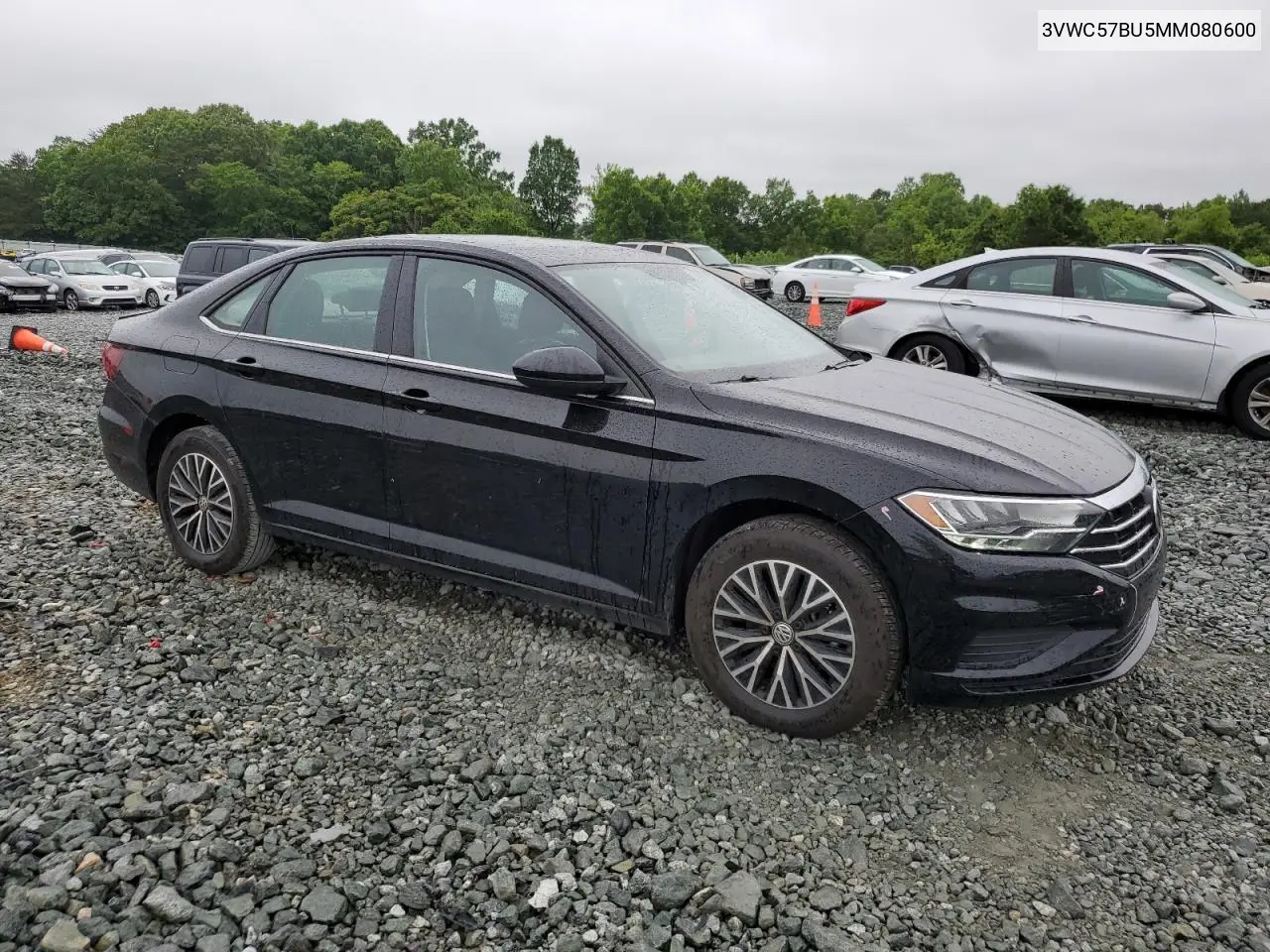 2021 Volkswagen Jetta S VIN: 3VWC57BU5MM080600 Lot: 56156645