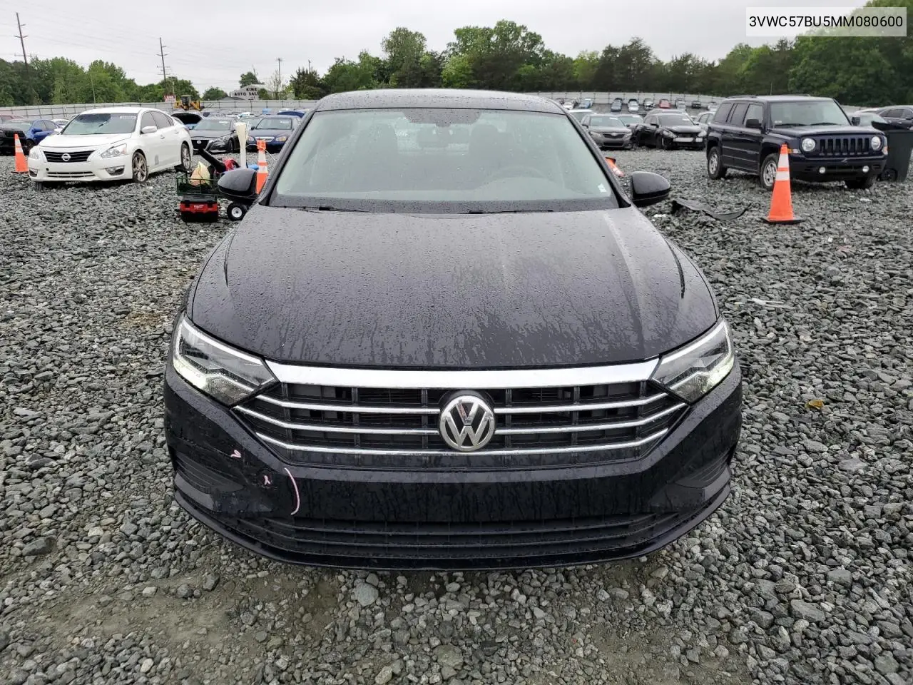 2021 Volkswagen Jetta S VIN: 3VWC57BU5MM080600 Lot: 56156645