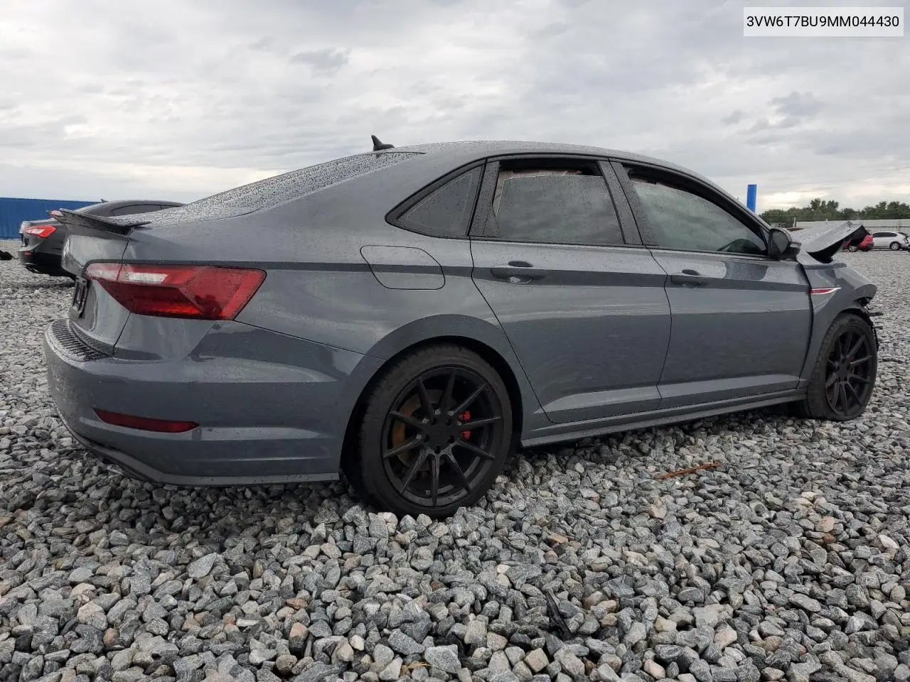 2021 Volkswagen Jetta Gli VIN: 3VW6T7BU9MM044430 Lot: 56574225