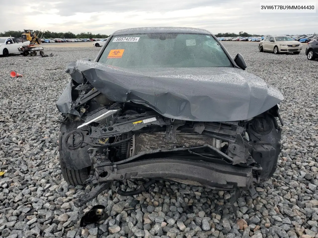 2021 Volkswagen Jetta Gli VIN: 3VW6T7BU9MM044430 Lot: 56574225