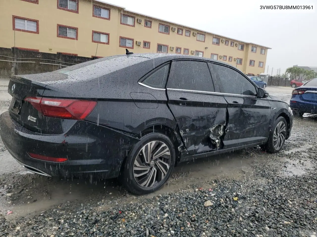 2021 Volkswagen Jetta Sel Premium VIN: 3VWG57BU8MM013961 Lot: 56629815