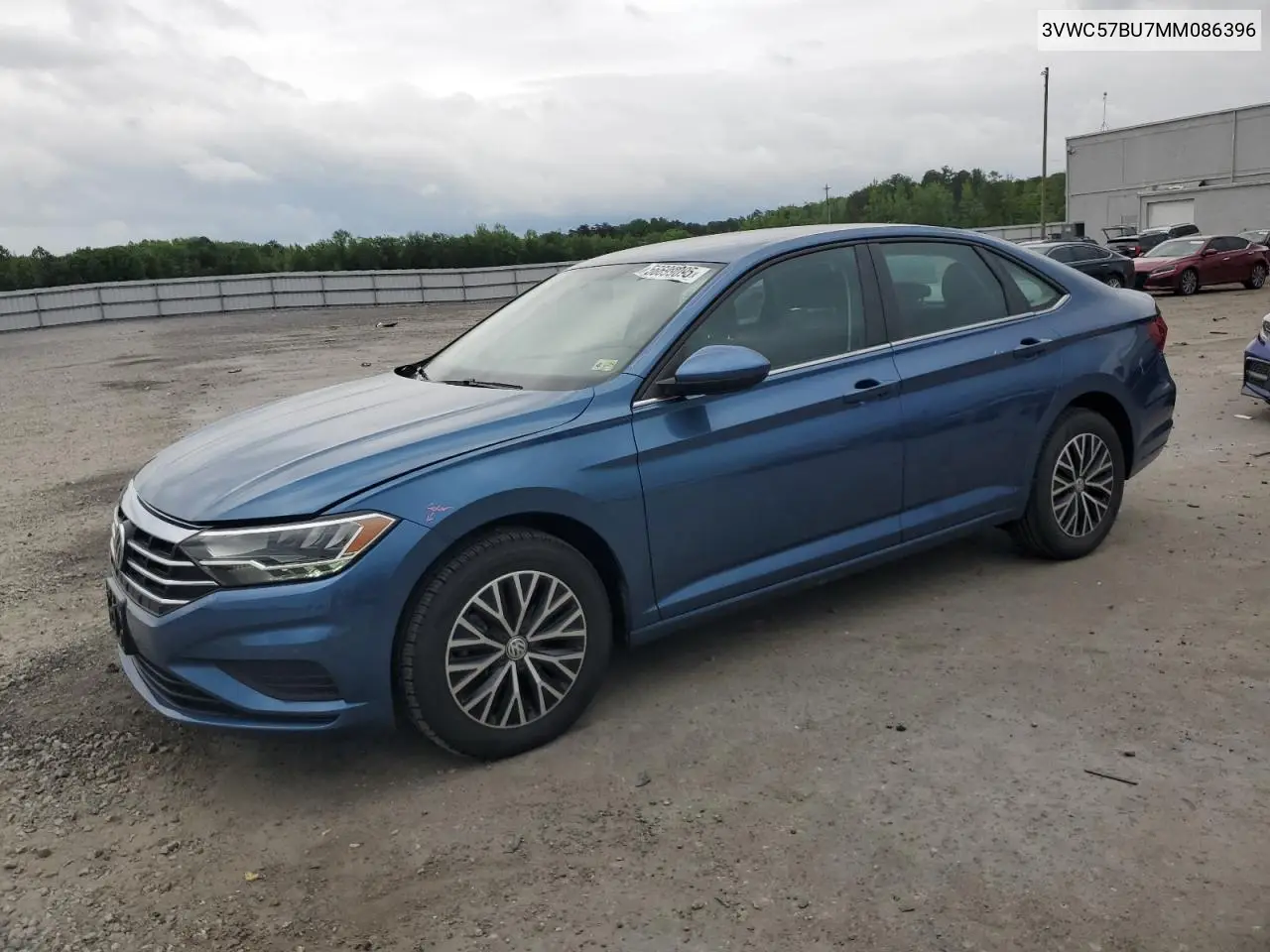 2021 Volkswagen Jetta S VIN: 3VWC57BU7MM086396 Lot: 56699095