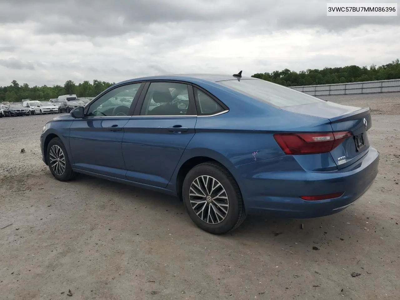 2021 Volkswagen Jetta S VIN: 3VWC57BU7MM086396 Lot: 56699095