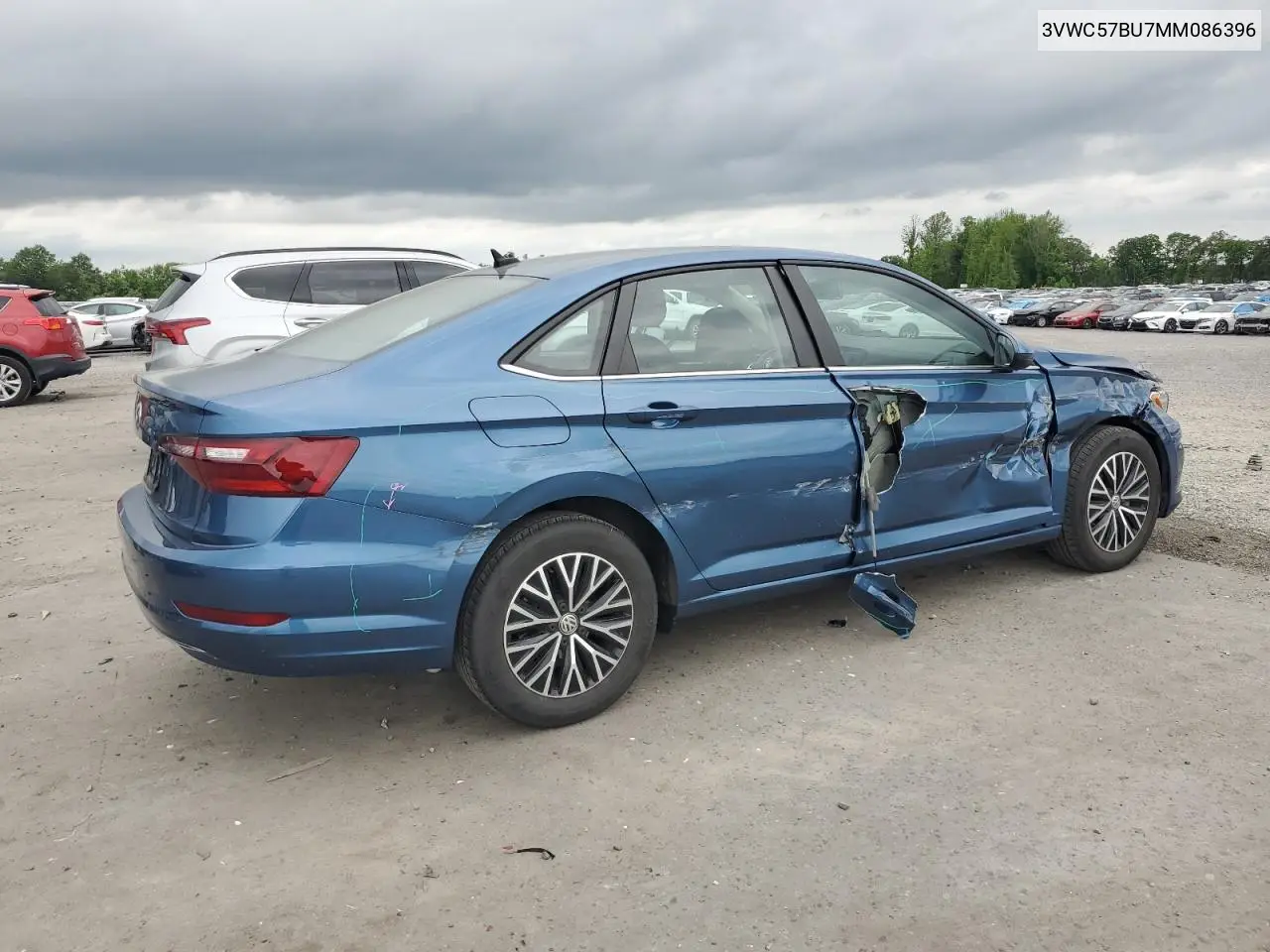 2021 Volkswagen Jetta S VIN: 3VWC57BU7MM086396 Lot: 56699095