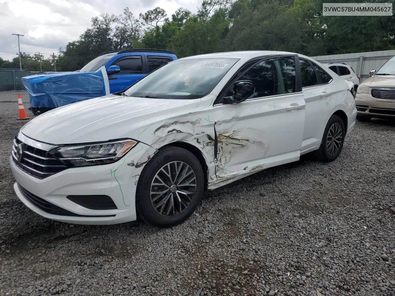 2021 Volkswagen Jetta S VIN: 3VWC57BU4MM045627 Lot: 56897855