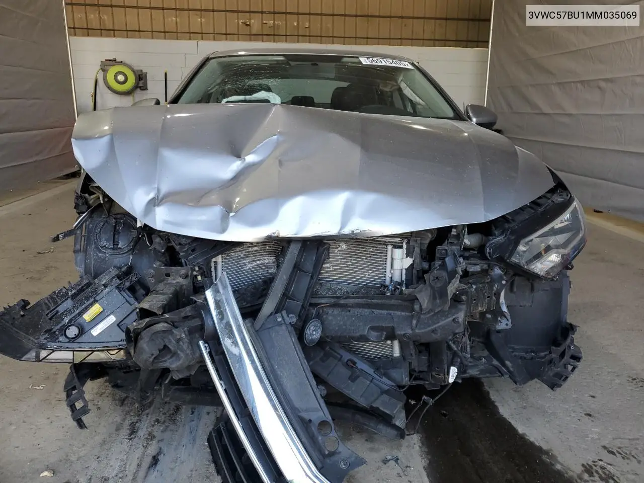 2021 Volkswagen Jetta S VIN: 3VWC57BU1MM035069 Lot: 56915405