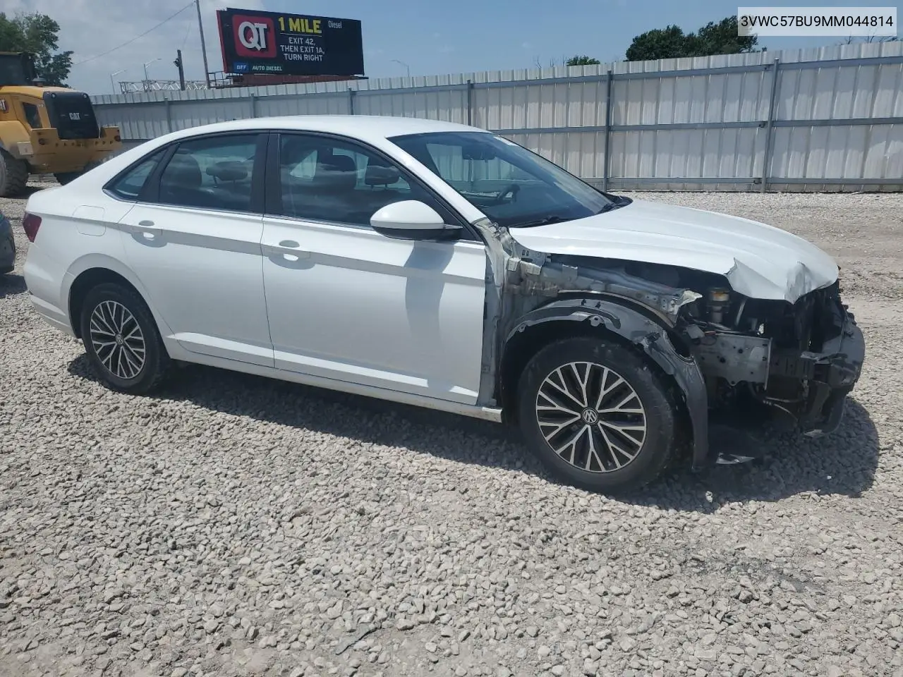 2021 Volkswagen Jetta S VIN: 3VWC57BU9MM044814 Lot: 61748985