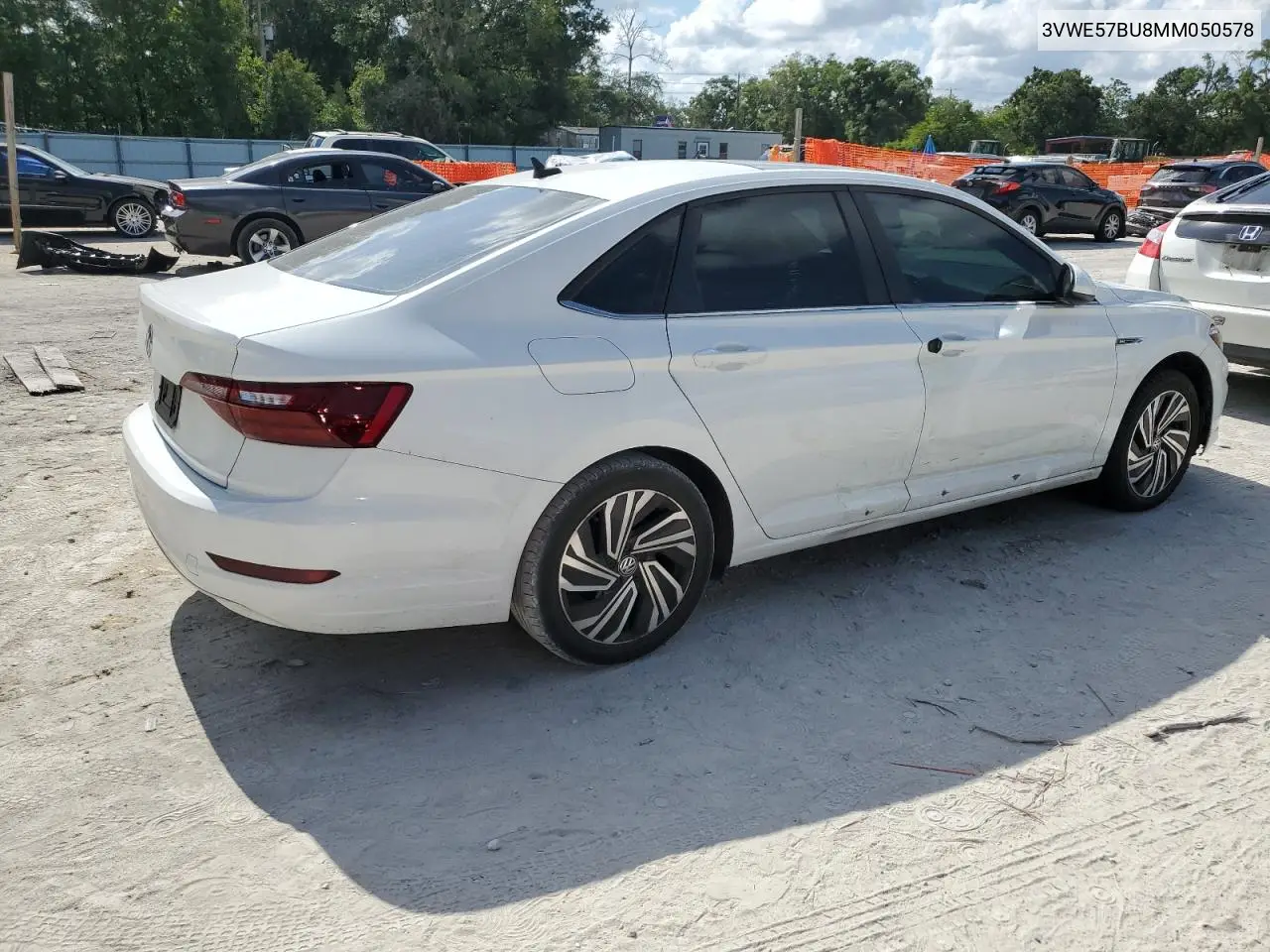 2021 Volkswagen Jetta Sel VIN: 3VWE57BU8MM050578 Lot: 61948005
