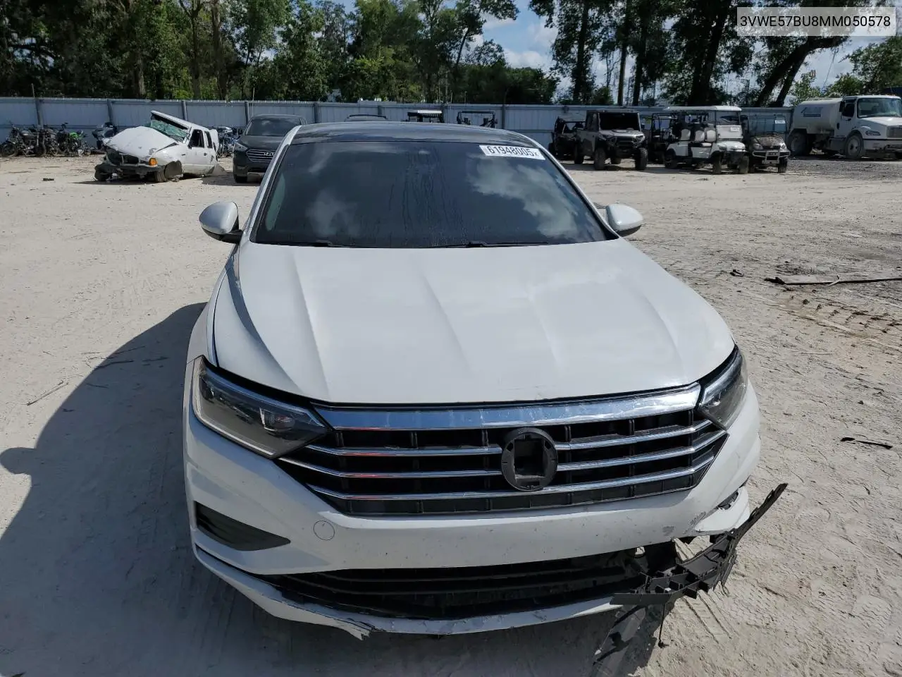 2021 Volkswagen Jetta Sel VIN: 3VWE57BU8MM050578 Lot: 61948005