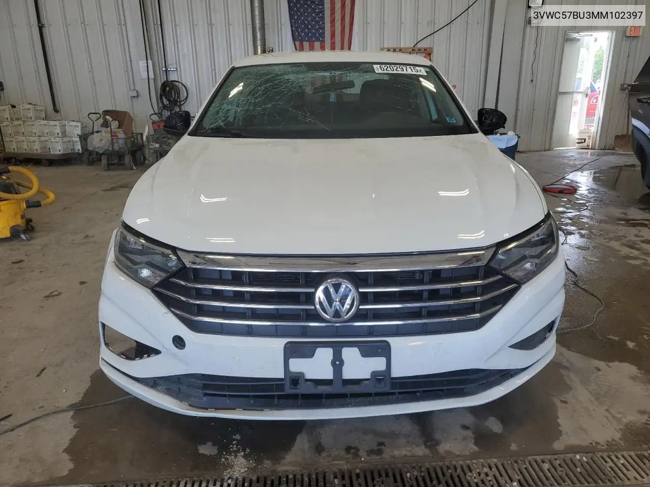 2021 Volkswagen Jetta S VIN: 3VWC57BU3MM102397 Lot: 62029715