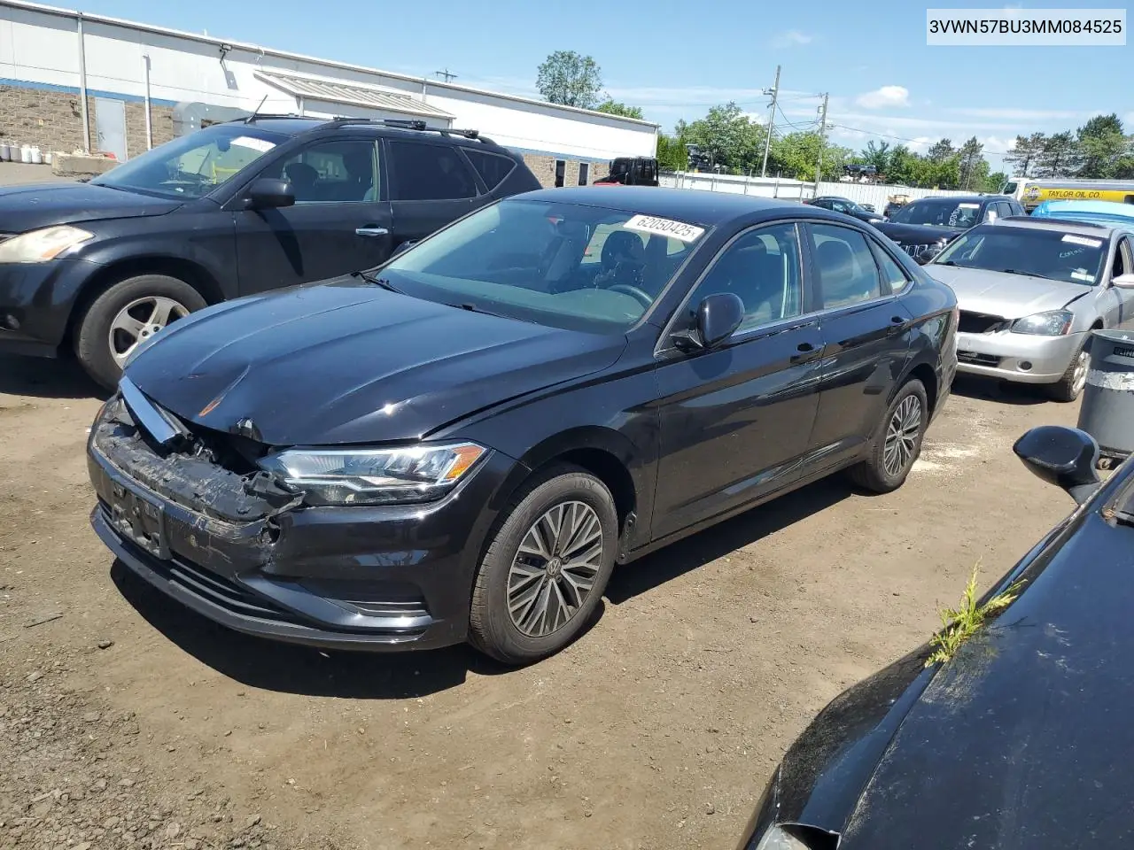 2021 Volkswagen Jetta S VIN: 3VWN57BU3MM084525 Lot: 62050425