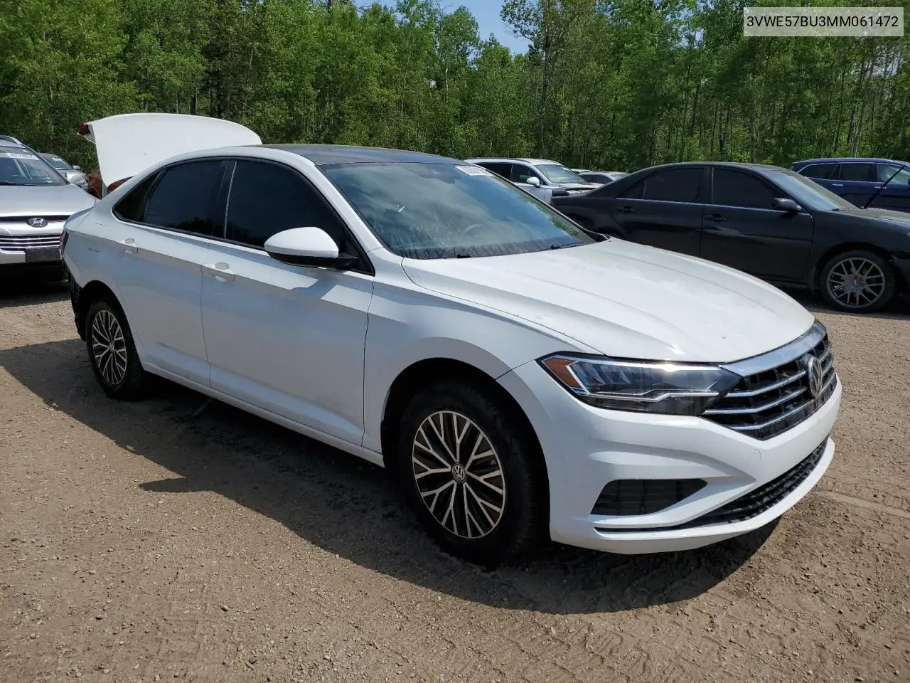 2021 Volkswagen Jetta Sel VIN: 3VWE57BU3MM061472 Lot: 62091555
