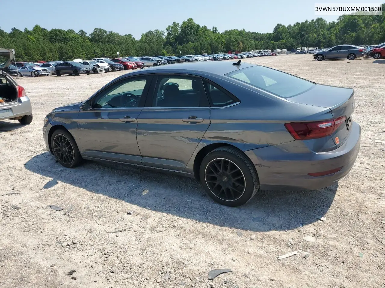 2021 Volkswagen Jetta S VIN: 3VWN57BUXMM001530 Lot: 62269455