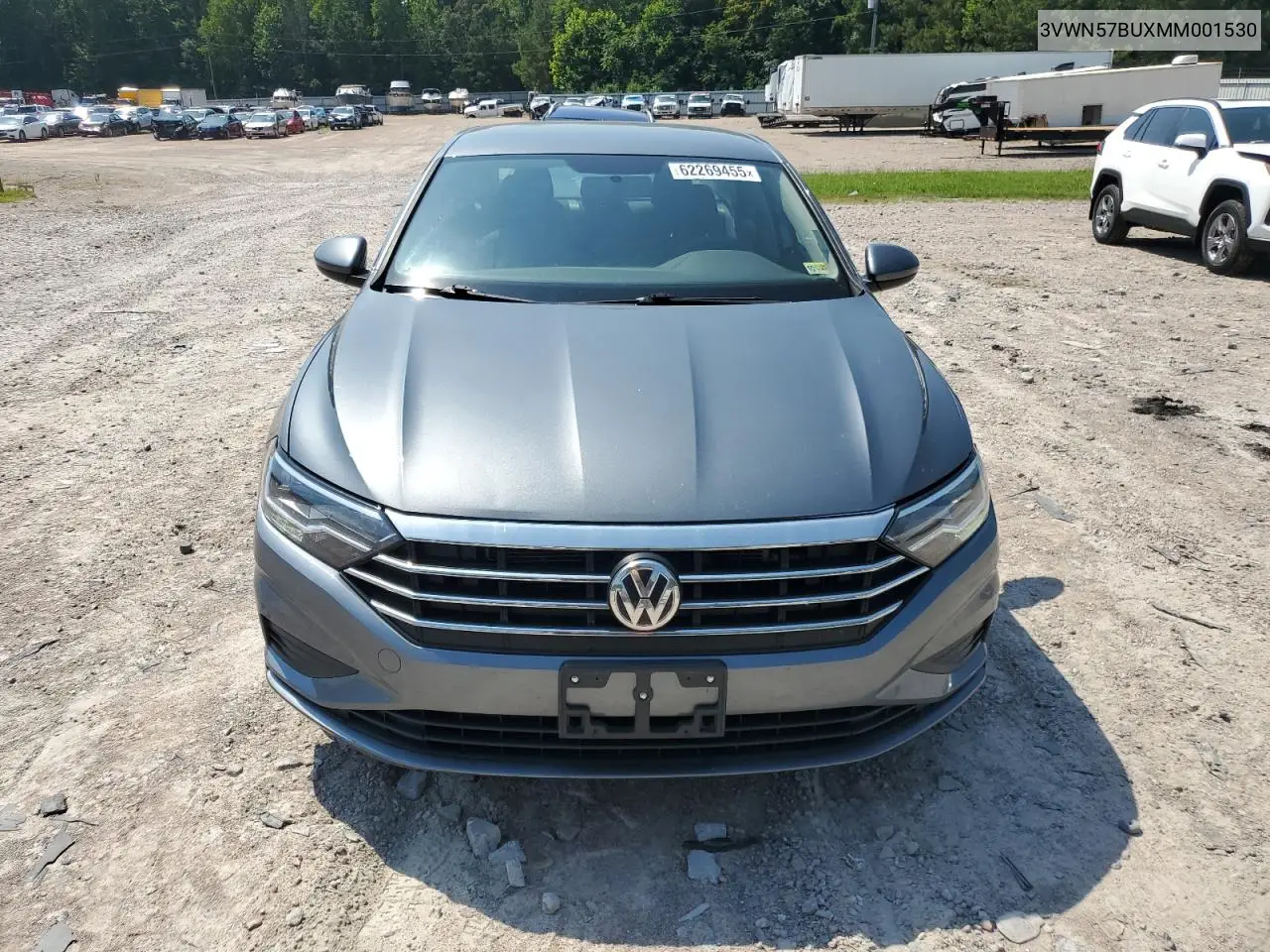 2021 Volkswagen Jetta S VIN: 3VWN57BUXMM001530 Lot: 62269455