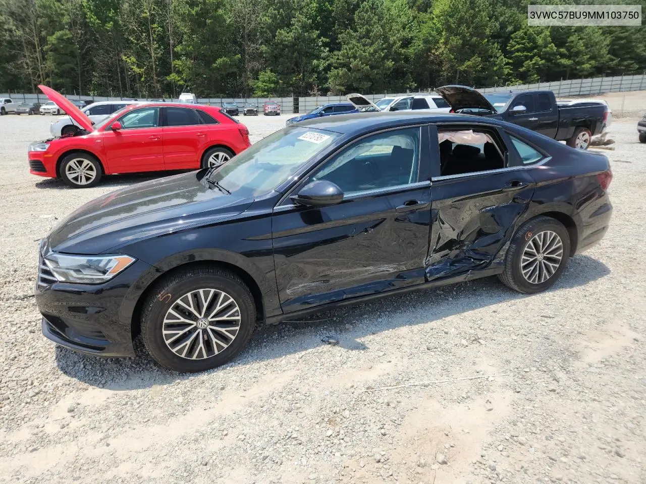 2021 Volkswagen Jetta S VIN: 3VWC57BU9MM103750 Lot: 62313795