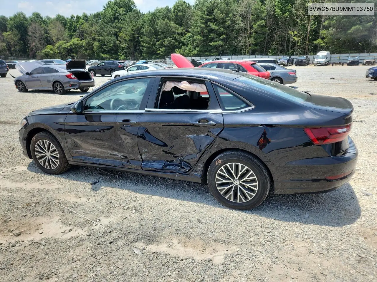 2021 Volkswagen Jetta S VIN: 3VWC57BU9MM103750 Lot: 62313795