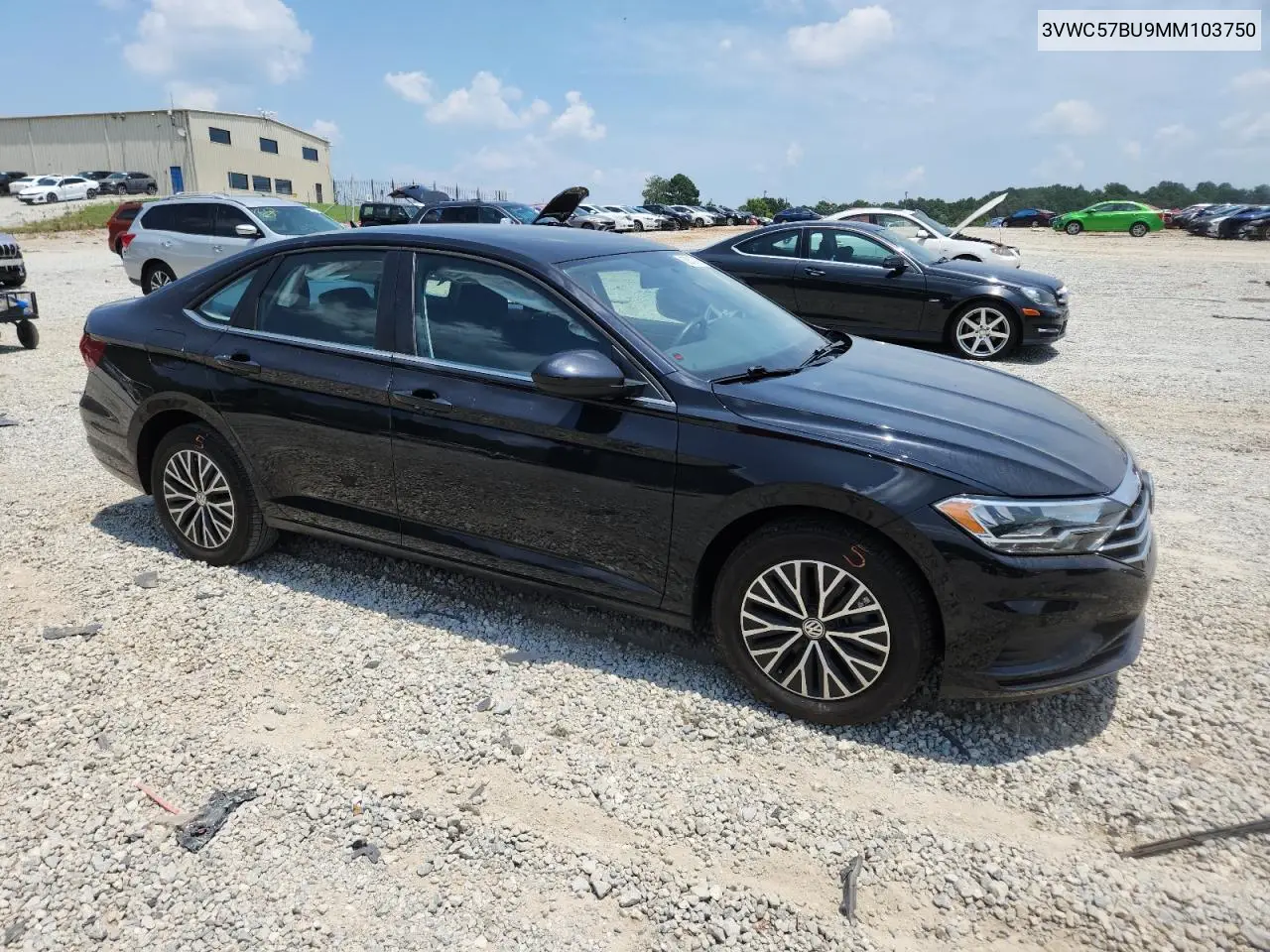 2021 Volkswagen Jetta S VIN: 3VWC57BU9MM103750 Lot: 62313795
