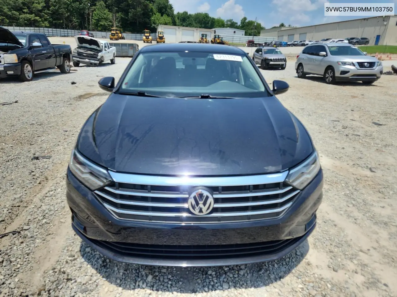 2021 Volkswagen Jetta S VIN: 3VWC57BU9MM103750 Lot: 62313795