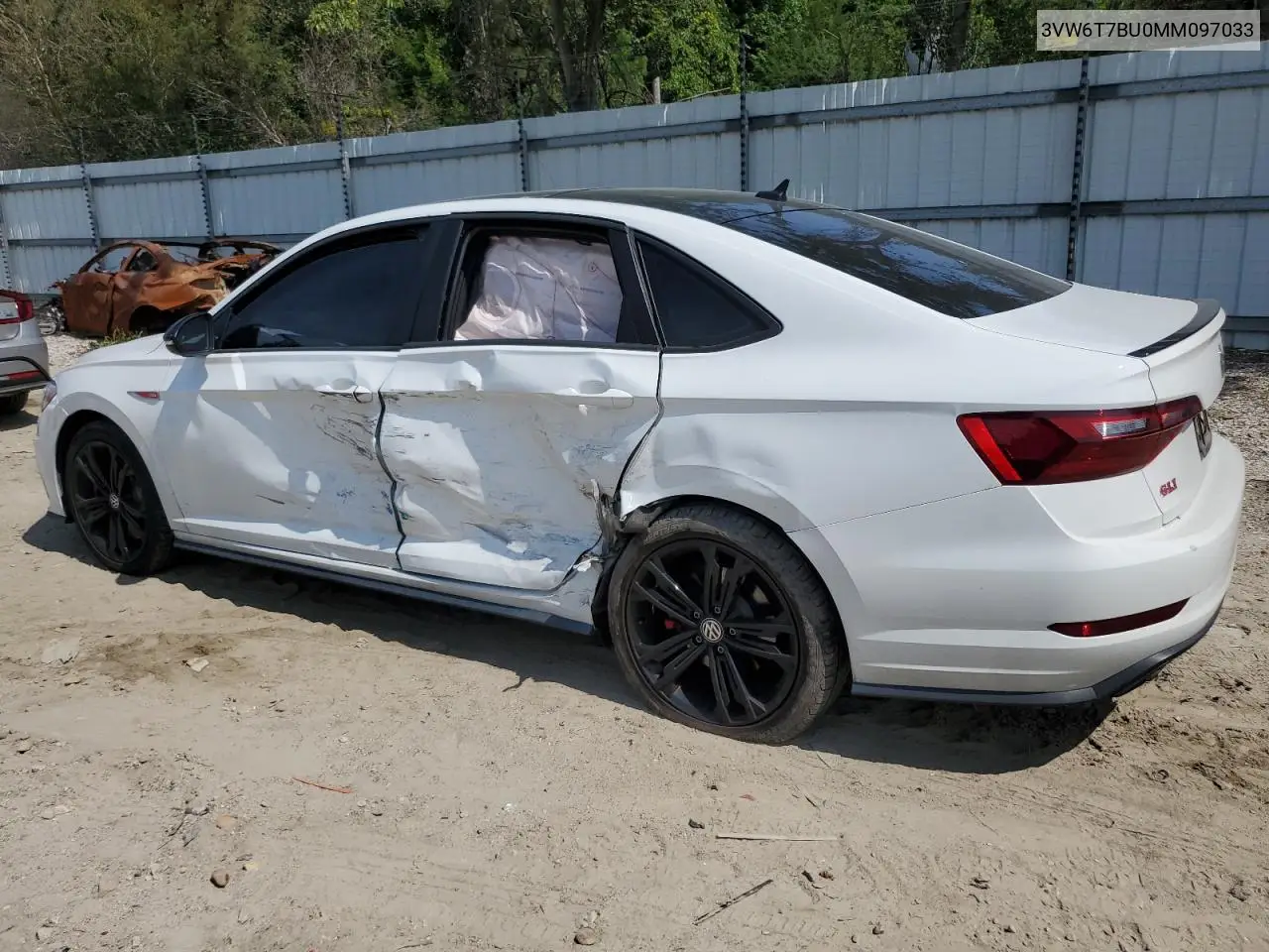 2021 Volkswagen Jetta Gli VIN: 3VW6T7BU0MM097033 Lot: 62339375