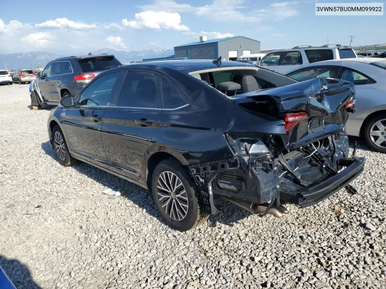 2021 Volkswagen Jetta S VIN: 3VWN57BU0MM099922 Lot: 62406885