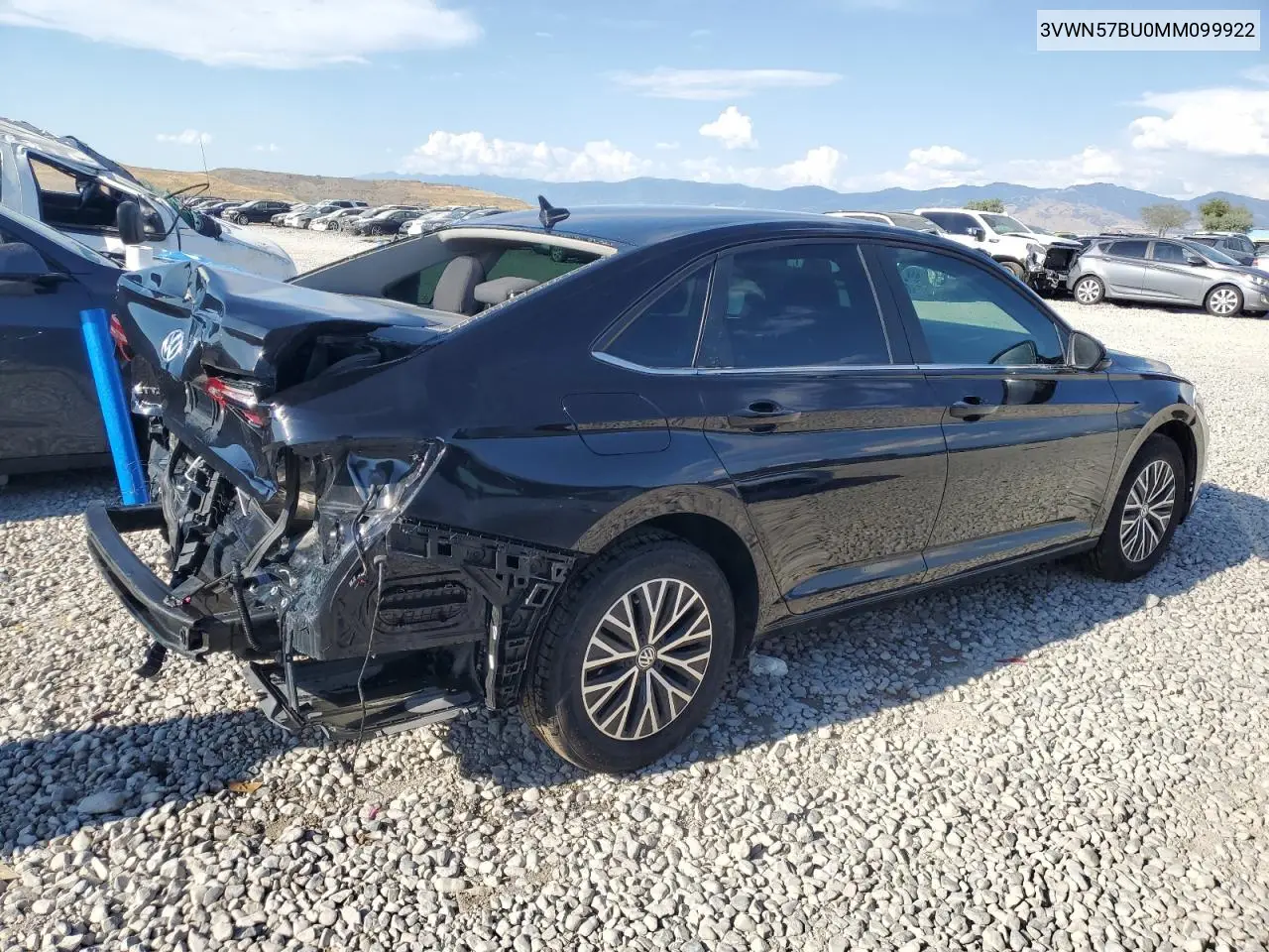 2021 Volkswagen Jetta S VIN: 3VWN57BU0MM099922 Lot: 62406885