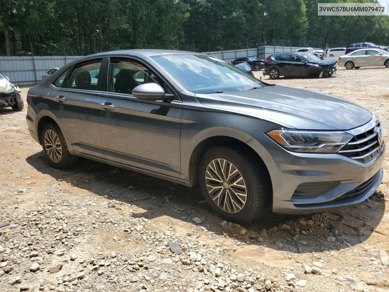 2021 Volkswagen Jetta S VIN: 3VWC57BU6MM079472 Lot: 62458455