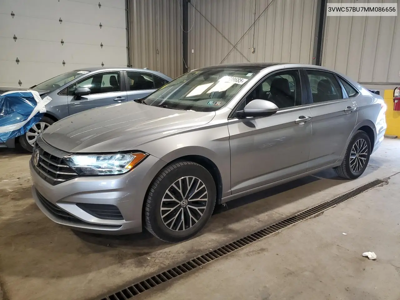 2021 Volkswagen Jetta S VIN: 3VWC57BU7MM086656 Lot: 62628685