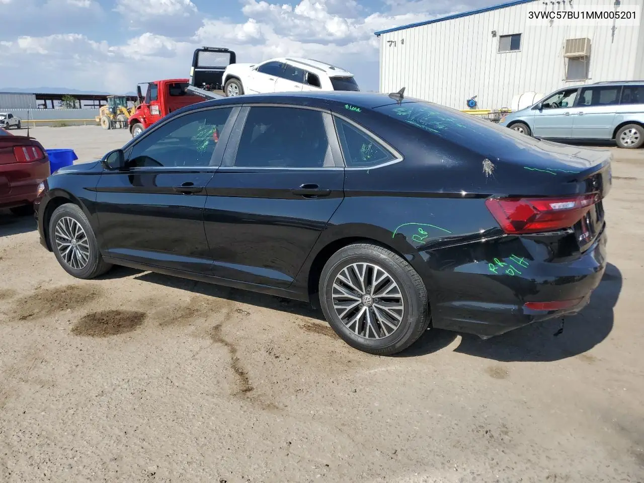 2021 Volkswagen Jetta S VIN: 3VWC57BU1MM005201 Lot: 62790905