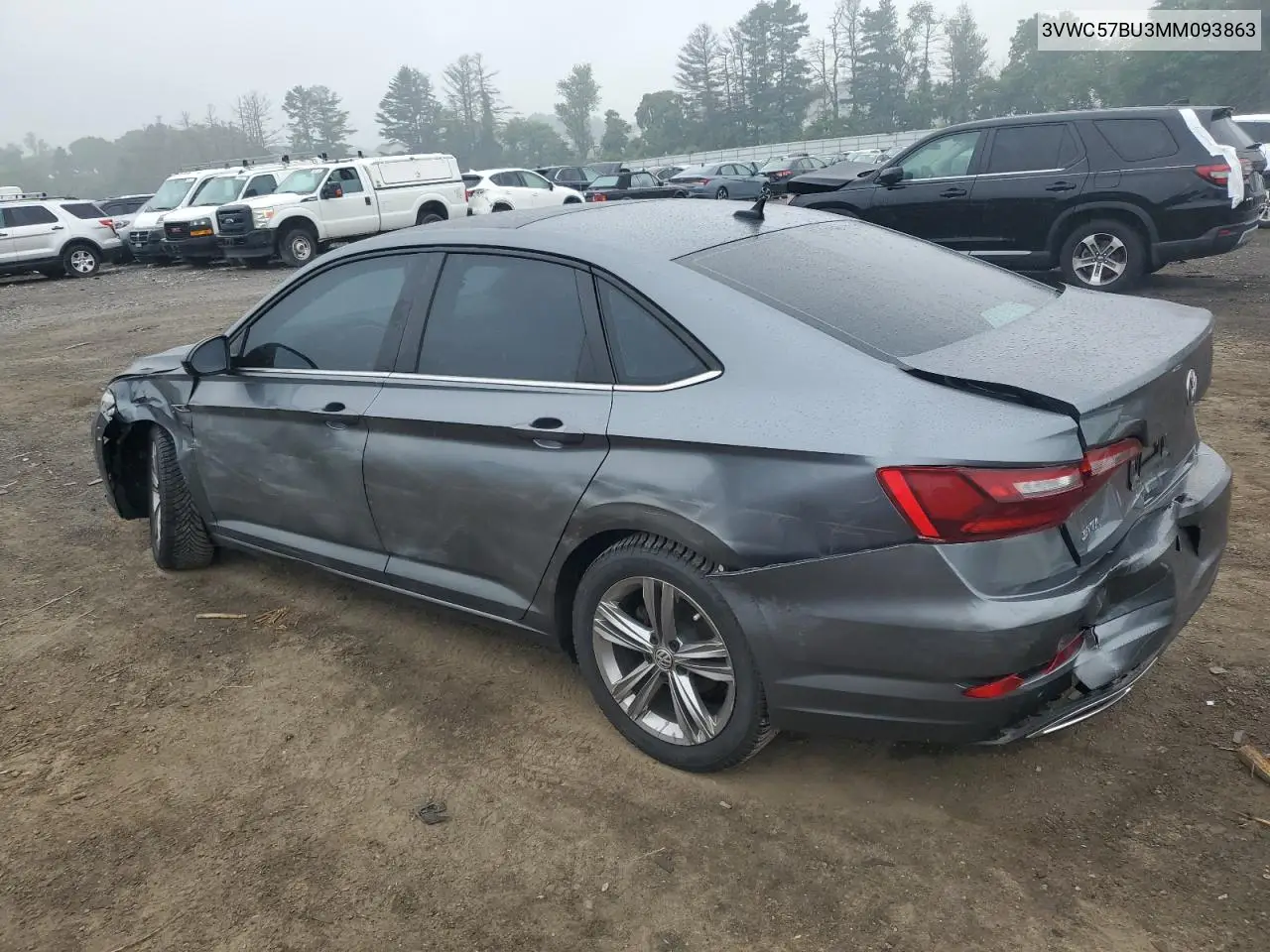 2021 Volkswagen Jetta S VIN: 3VWC57BU3MM093863 Lot: 62834295