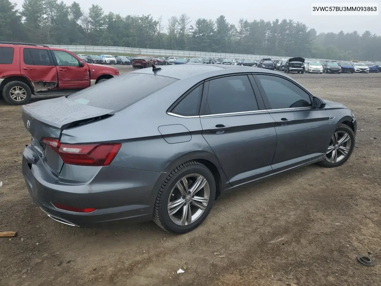 2021 Volkswagen Jetta S VIN: 3VWC57BU3MM093863 Lot: 62834295