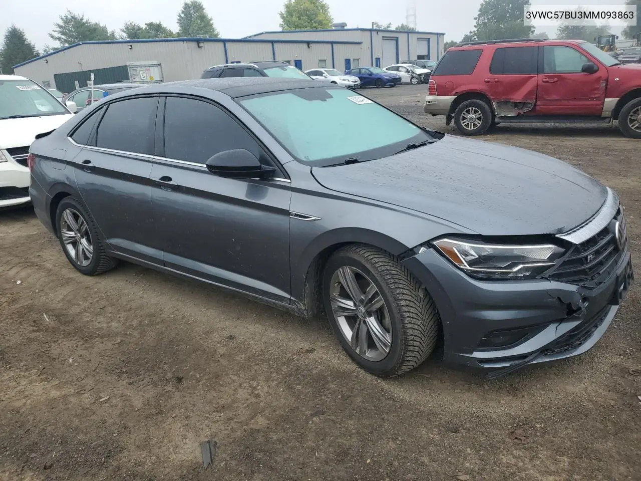 2021 Volkswagen Jetta S VIN: 3VWC57BU3MM093863 Lot: 62834295