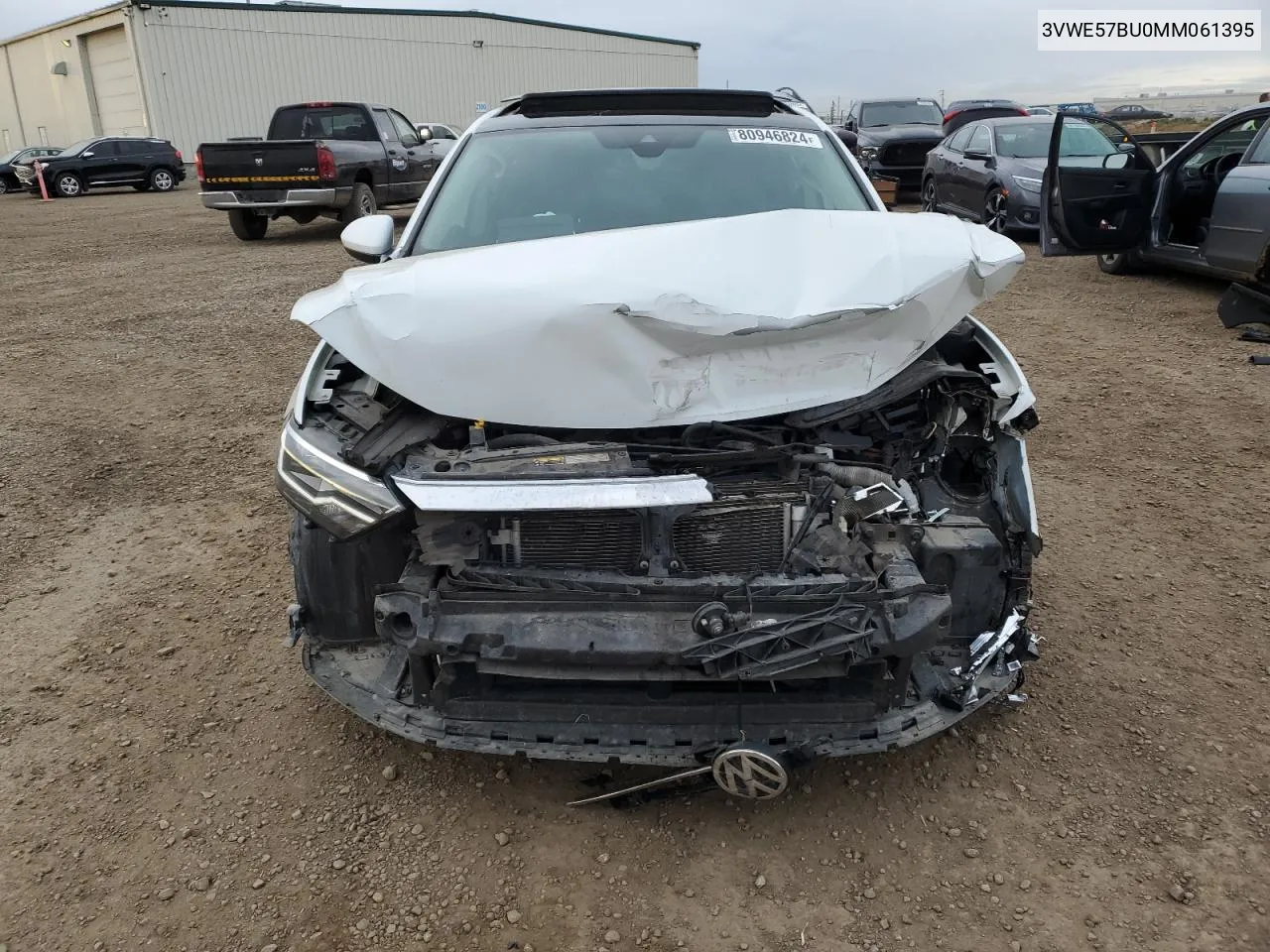 2021 Volkswagen Jetta Sel VIN: 3VWE57BU0MM061395 Lot: 80946824