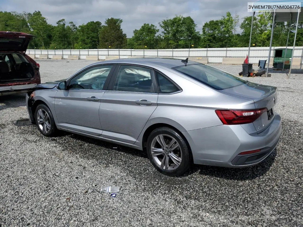 2022 Volkswagen Jetta Se VIN: 3VWEM7BU7NM004776 Lot: 54968125