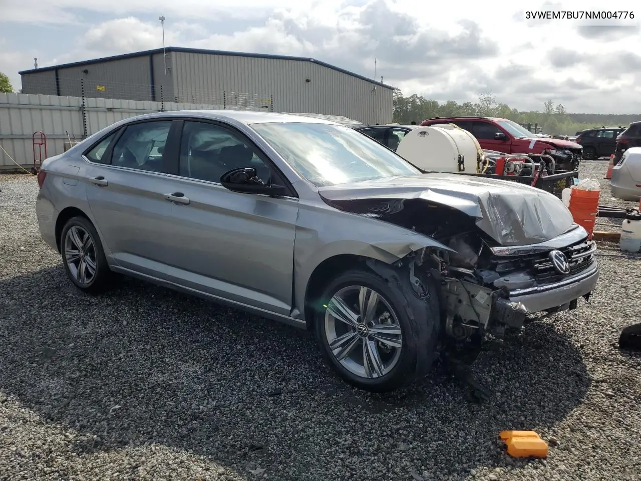 2022 Volkswagen Jetta Se VIN: 3VWEM7BU7NM004776 Lot: 54968125
