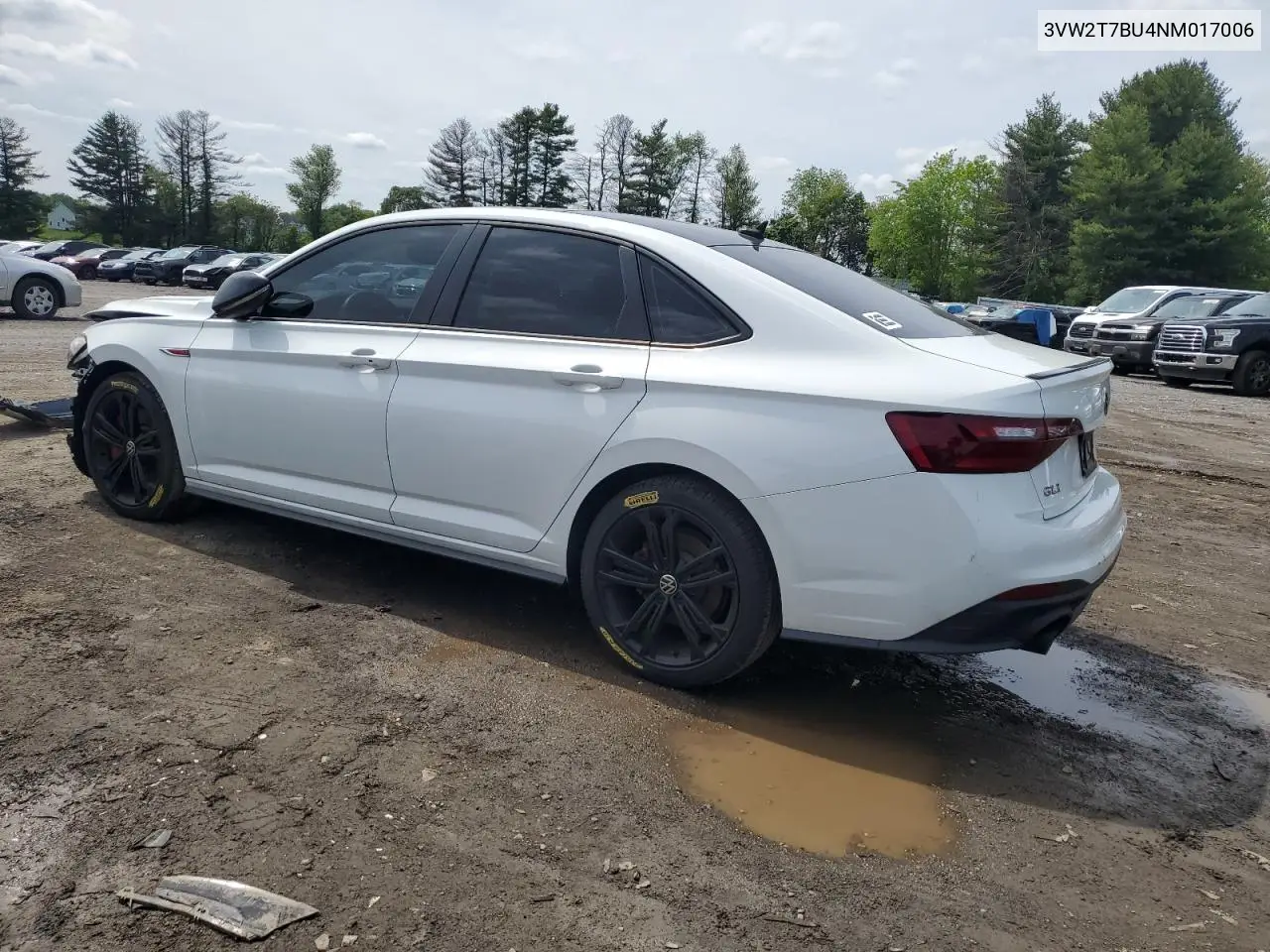 2022 Volkswagen Jetta Gli Autobahn VIN: 3VW2T7BU4NM017006 Lot: 55881285