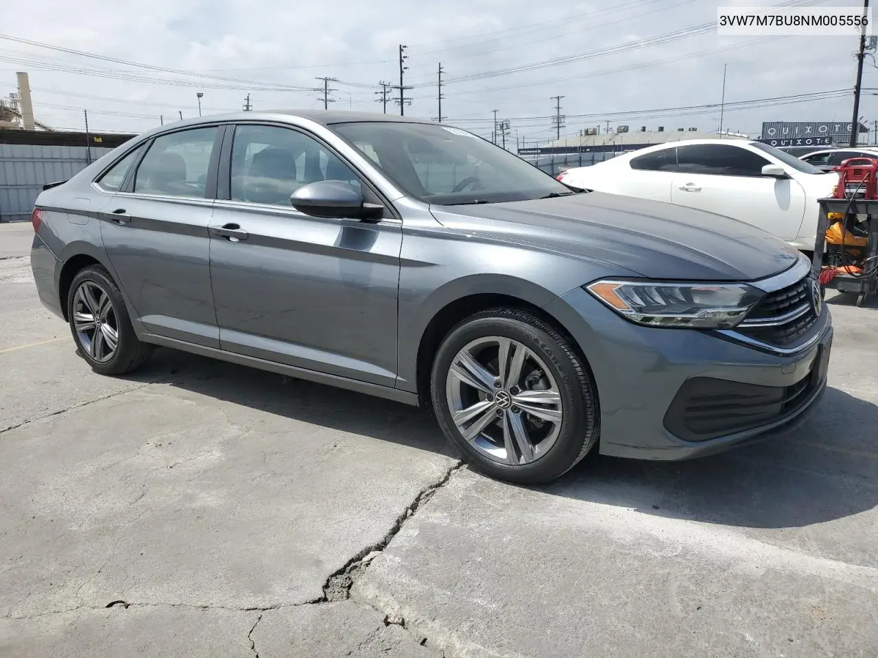 2022 Volkswagen Jetta Se VIN: 3VW7M7BU8NM005556 Lot: 56196785
