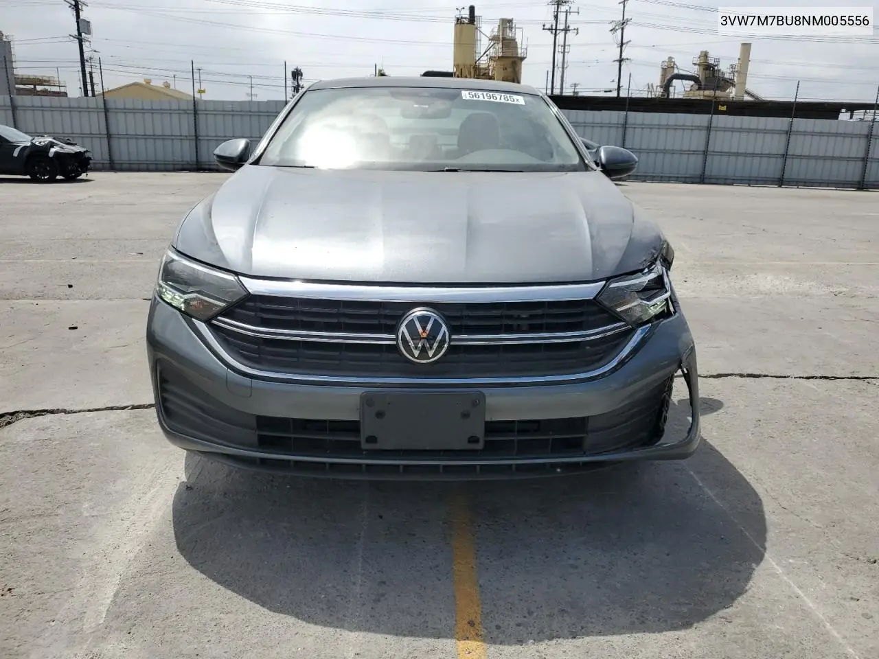 2022 Volkswagen Jetta Se VIN: 3VW7M7BU8NM005556 Lot: 56196785