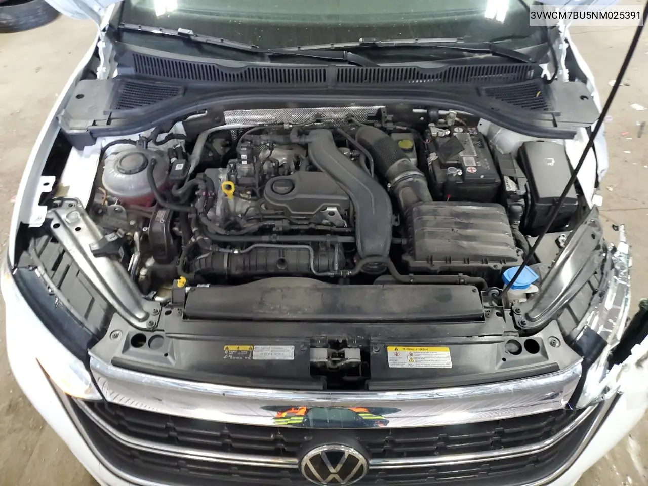 2022 Volkswagen Jetta S VIN: 3VWCM7BU5NM025391 Lot: 56355315