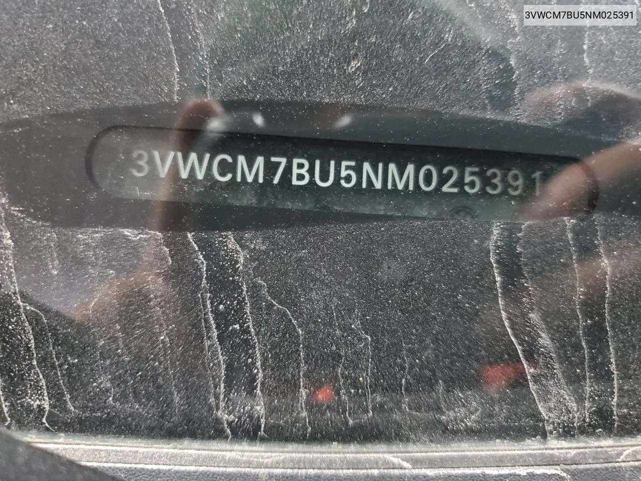 2022 Volkswagen Jetta S VIN: 3VWCM7BU5NM025391 Lot: 56355315