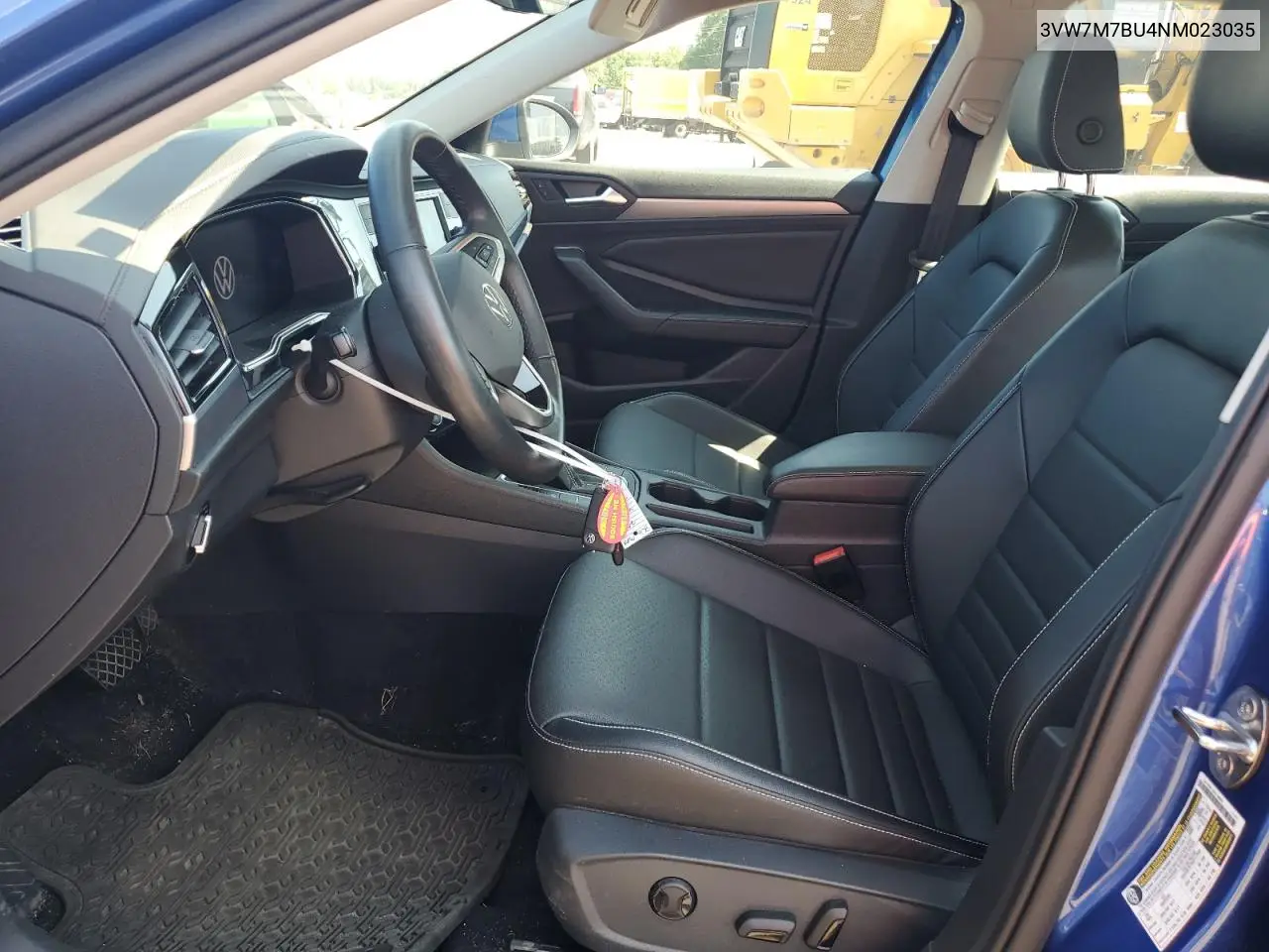 2022 Volkswagen Jetta Se VIN: 3VW7M7BU4NM023035 Lot: 62234935